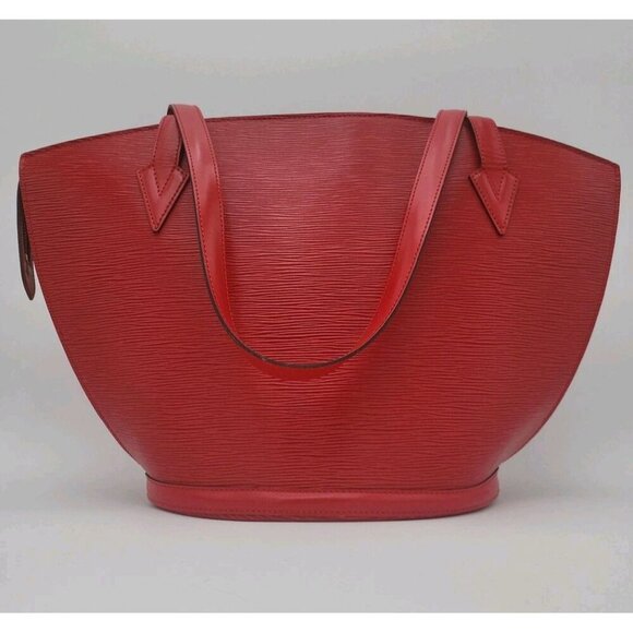 Auth Louis Vuitton Epi Red Saint Jacques Shopping M52267 Shoulder bag SKS020280 - Picture 4 of 16
